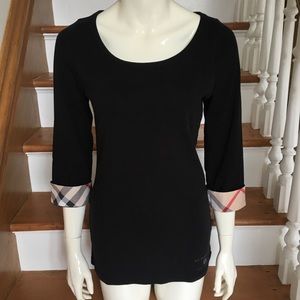 Burberry 3/4 sleeves t-shirt